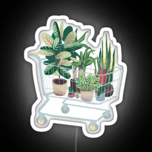 Plants RGB Neon Sign