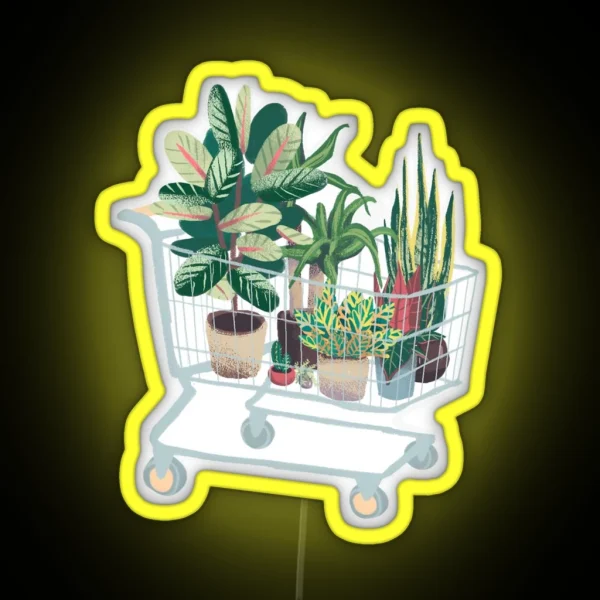 Plants RGB Neon Sign