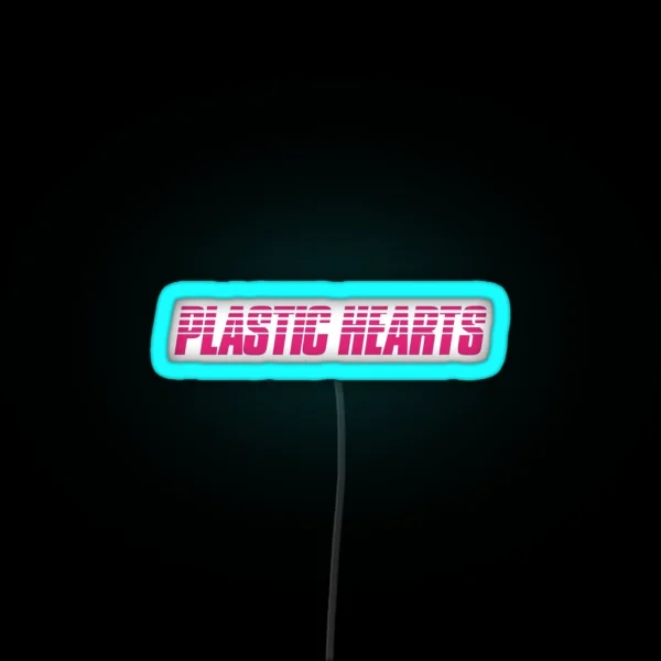 Plastic Hearts RGB Neon Sign
