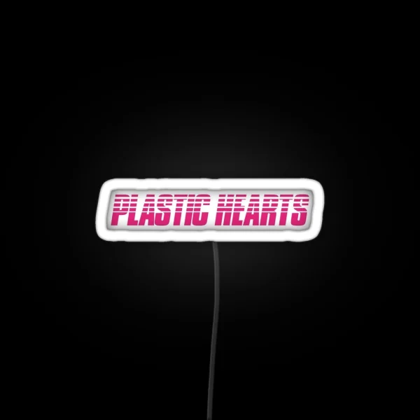 Plastic Hearts RGB Neon Sign
