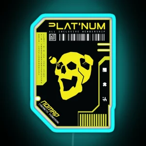 Platinum Membership Nomad RGB Neon Sign