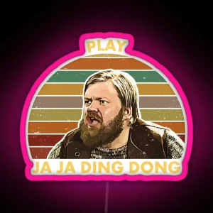 Play Ja Ja Ding Dong RGB Neon Sign