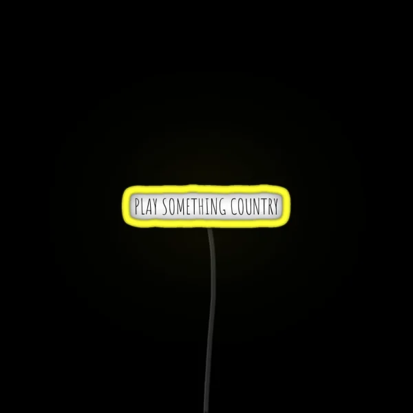 Play Something Country RGB Neon Sign