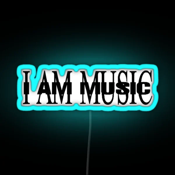 Playboi Carti I Am Music 2023 2024 Album Cover Art RGB Neon Sign