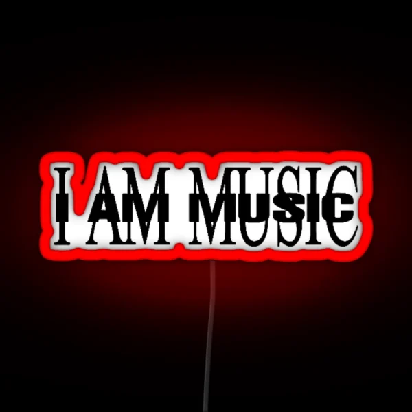 Playboi Carti I Am Music 2023 2024 Album Cover Art RGB Neon Sign