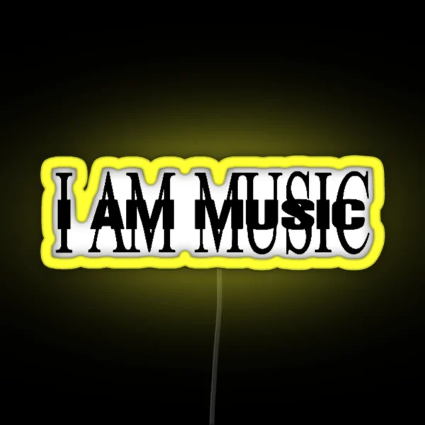 Playboi Carti I Am Music 2023 2024 Album Cover Art RGB Neon Sign