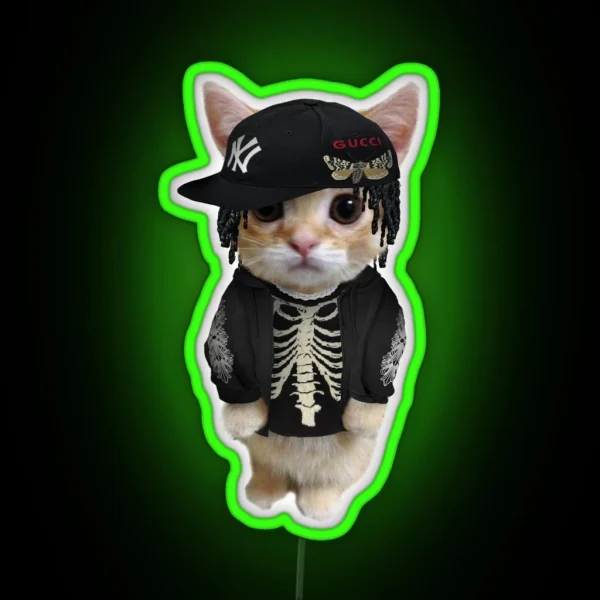 Playboi Kitty RGB Neon Sign