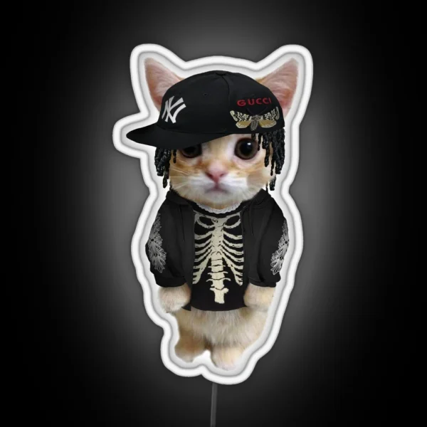 Playboi Kitty RGB Neon Sign