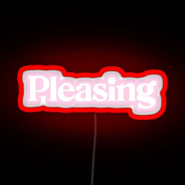 Pleasing Harry Styles RGB Neon Sign