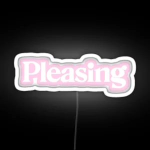 Pleasing Harry Styles RGB Neon Sign