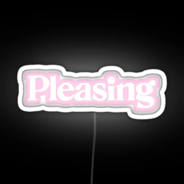 Pleasing Harry Styles RGB Neon Sign