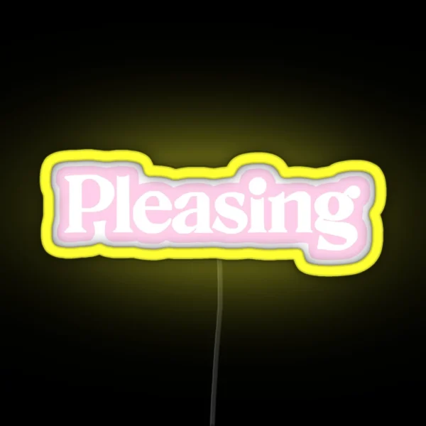 Pleasing Harry Styles RGB Neon Sign