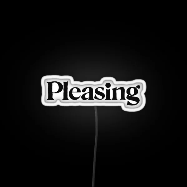 Pleasing RGB Neon Sign