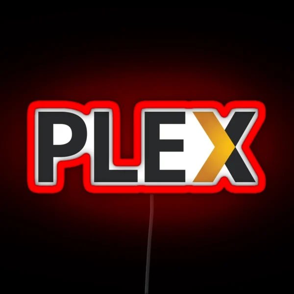 Plex Logo RGB Neon Sign
