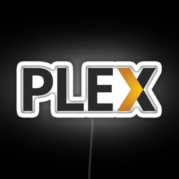 Plex Logo RGB Neon Sign