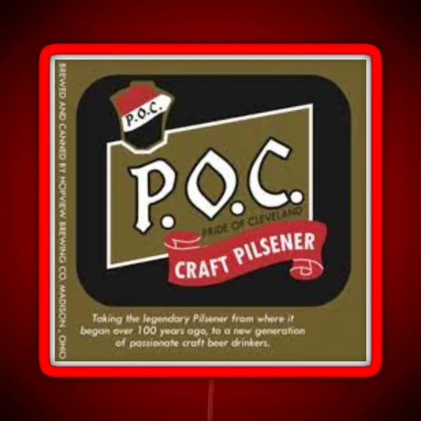 POC Beer RGB Neon Sign