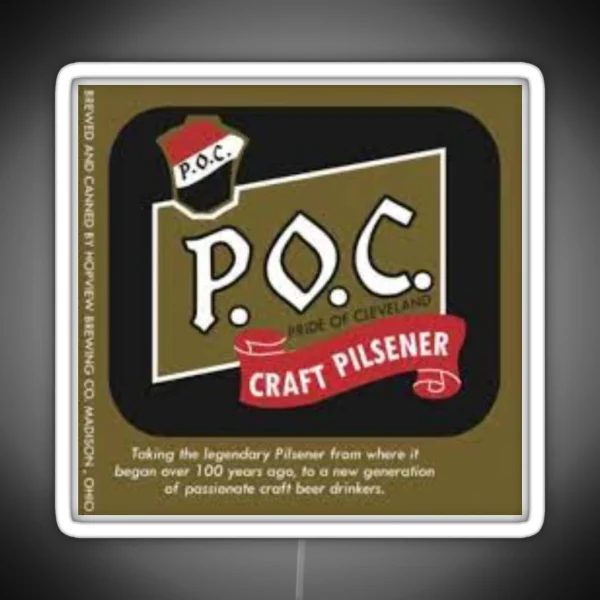 POC Beer RGB Neon Sign