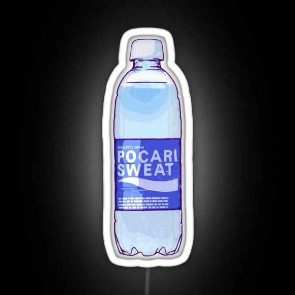 Pocari Sweat Bottle RGB Neon Sign