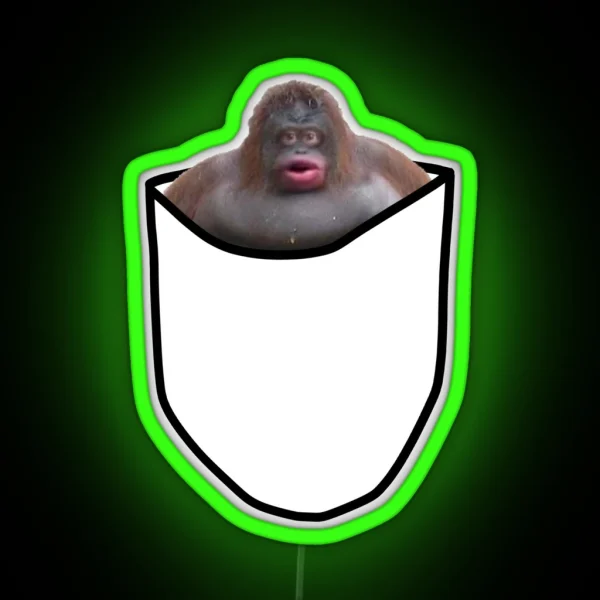 Pocket Monke RGB Neon Sign