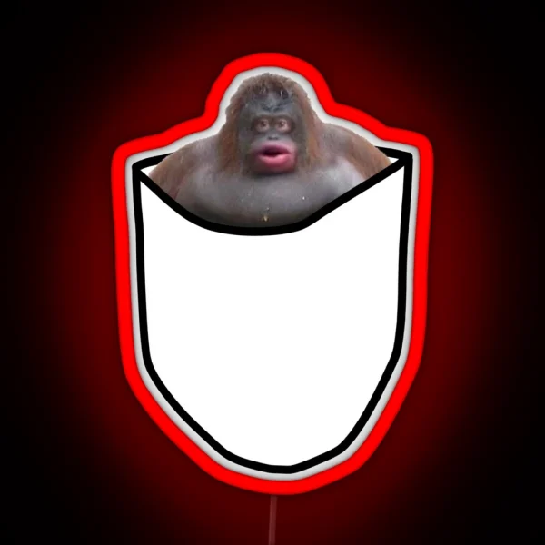 Pocket Monke RGB Neon Sign