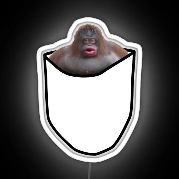 Pocket Monke RGB Neon Sign
