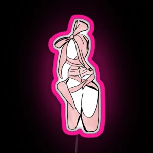 Pointe Shoes RGB Neon Sign