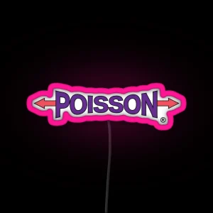 Poisson Ratio Logo RGB Neon Sign