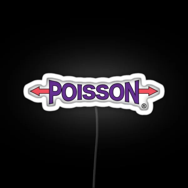 Poisson Ratio Logo RGB Neon Sign