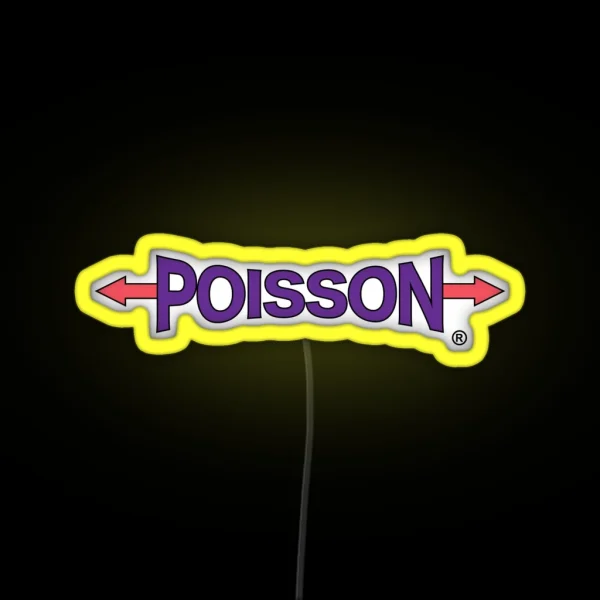 Poisson Ratio Logo RGB Neon Sign