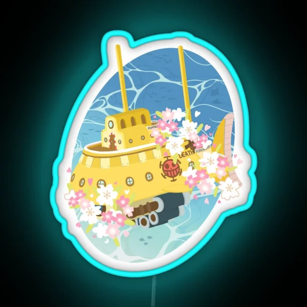 Polar Tang In Bloom RGB Neon Sign