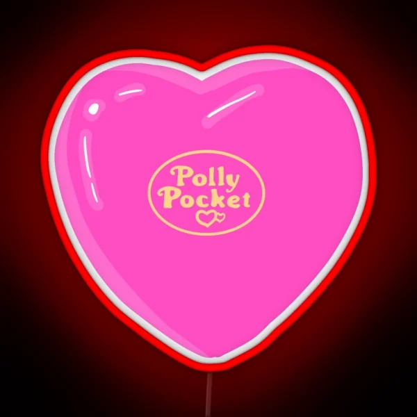 Polly Heart RGB Neon Sign