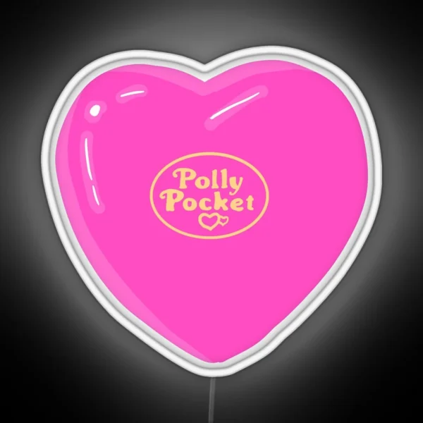 Polly Heart RGB Neon Sign
