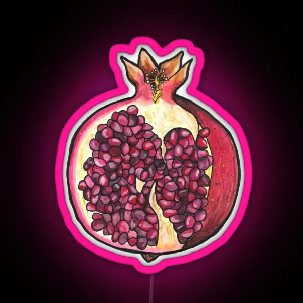 Pomegranate RGB Neon Sign