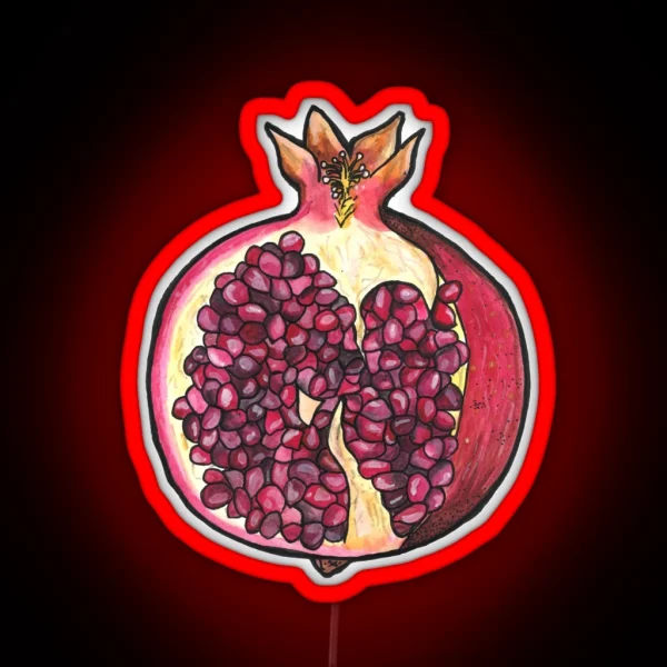 Pomegranate RGB Neon Sign