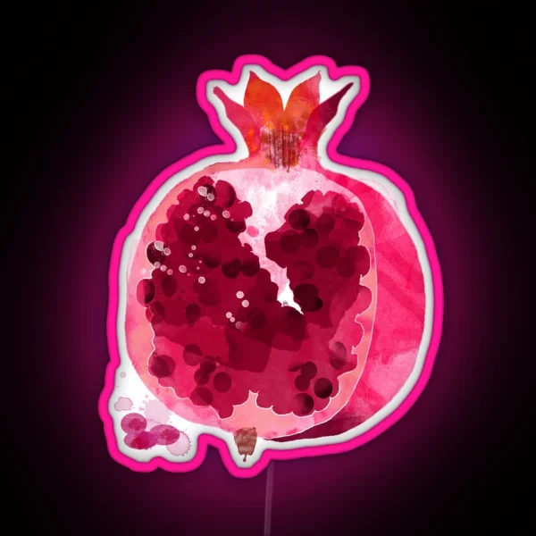 Pomegranate RGB Neon Sign