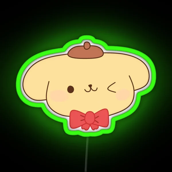Pompompurins Night Out RGB Neon Sign