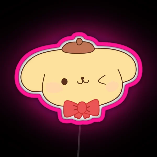 Pompompurins Night Out RGB Neon Sign