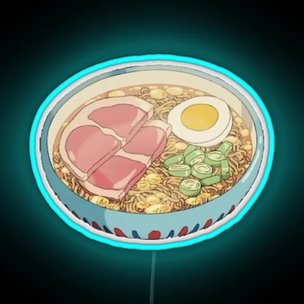 Ponyo Ramen RGB Neon Sign