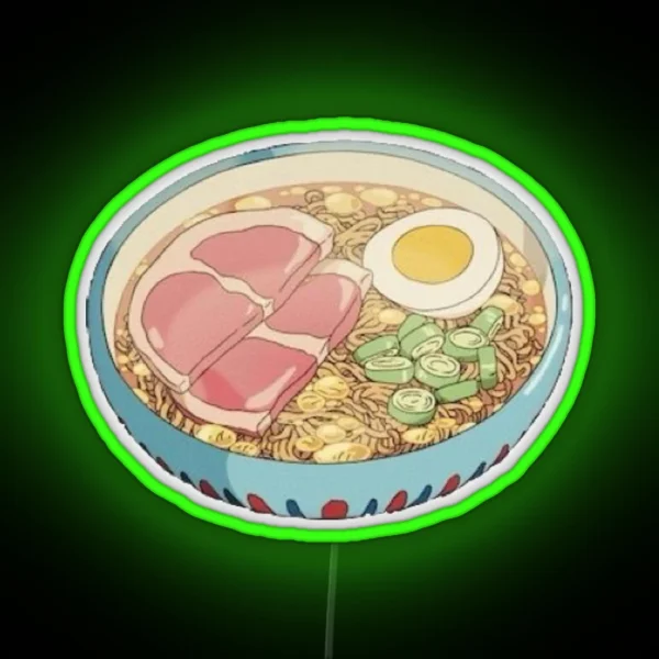 Ponyo Ramen RGB Neon Sign