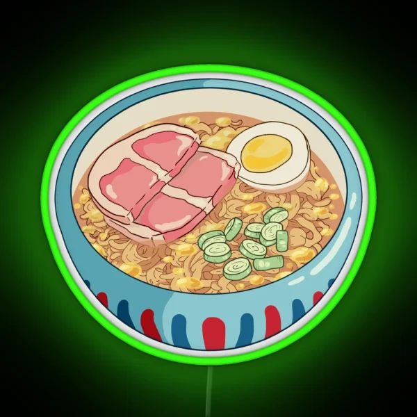 Ponyo Ramen RGB Neon Sign