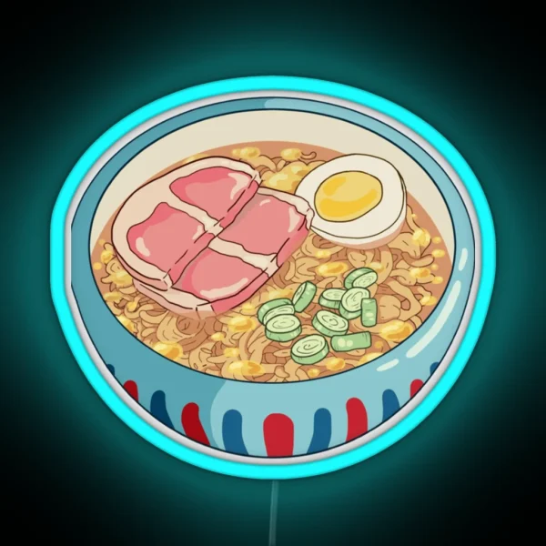 Ponyo Ramen RGB Neon Sign