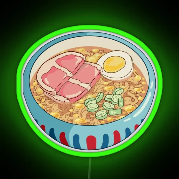 Ponyo Ramen RGB Neon Sign