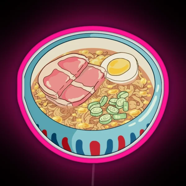 Ponyo Ramen RGB Neon Sign