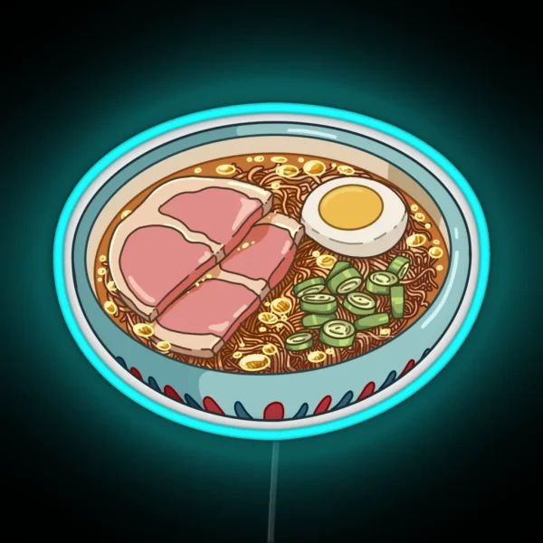 Ponyo Ramen RGB Neon Sign