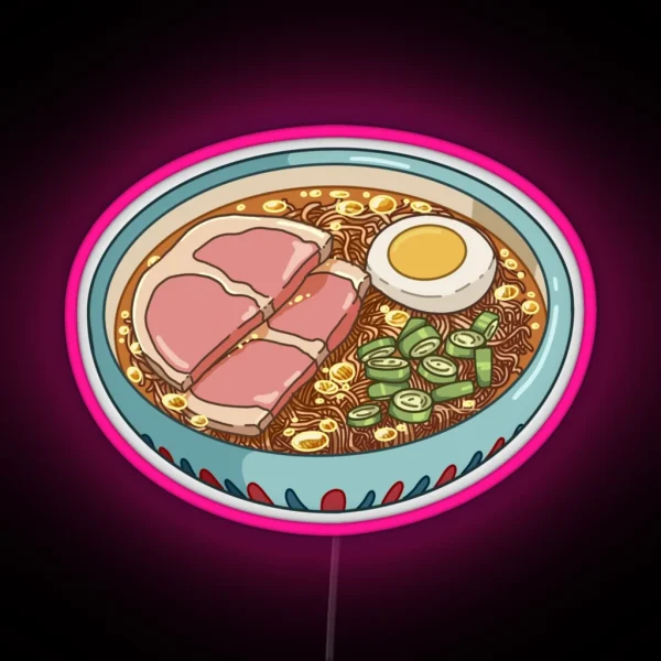Ponyo Ramen RGB Neon Sign