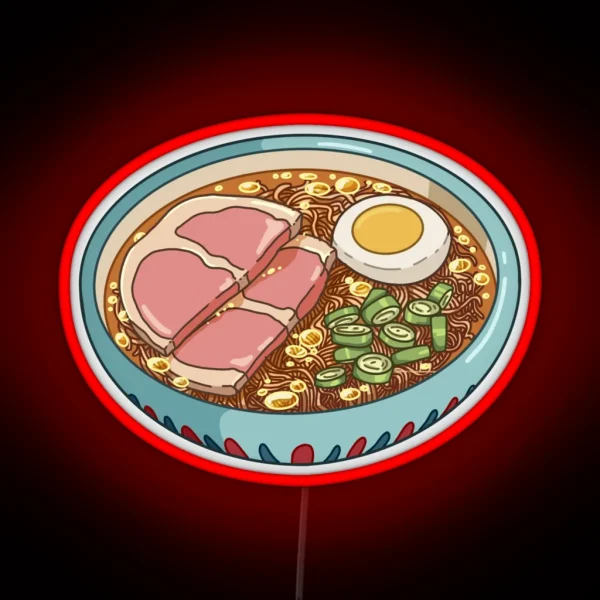 Ponyo Ramen RGB Neon Sign