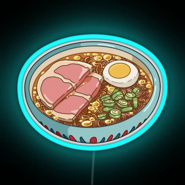 Ponyo Ramen RGB Neon Sign