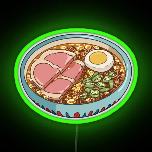 Ponyo Ramen RGB Neon Sign