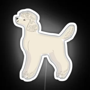 Poodle RGB Neon Sign