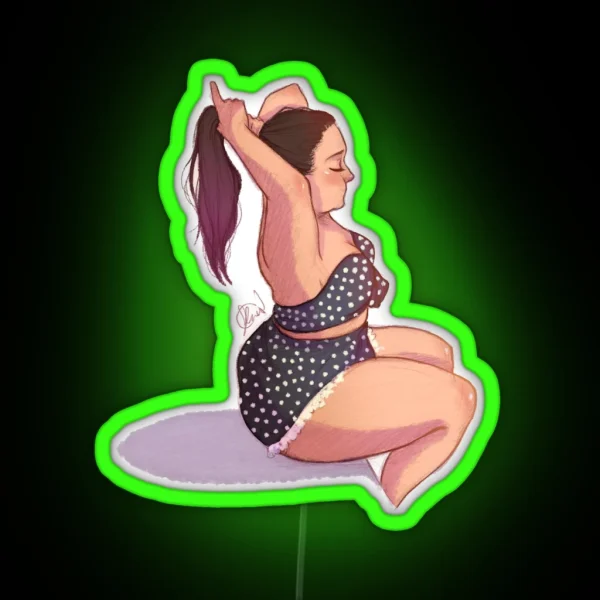 Poolside Beauty RGB Neon Sign